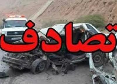 یک کشته و 5 مصدوم در تصادف محور یاسوج -بابامیدان